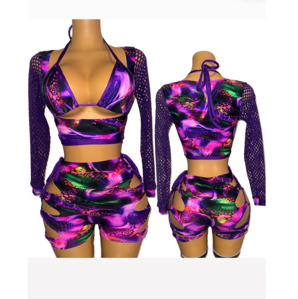 Bottle girl outfit exotic sexy wear size L